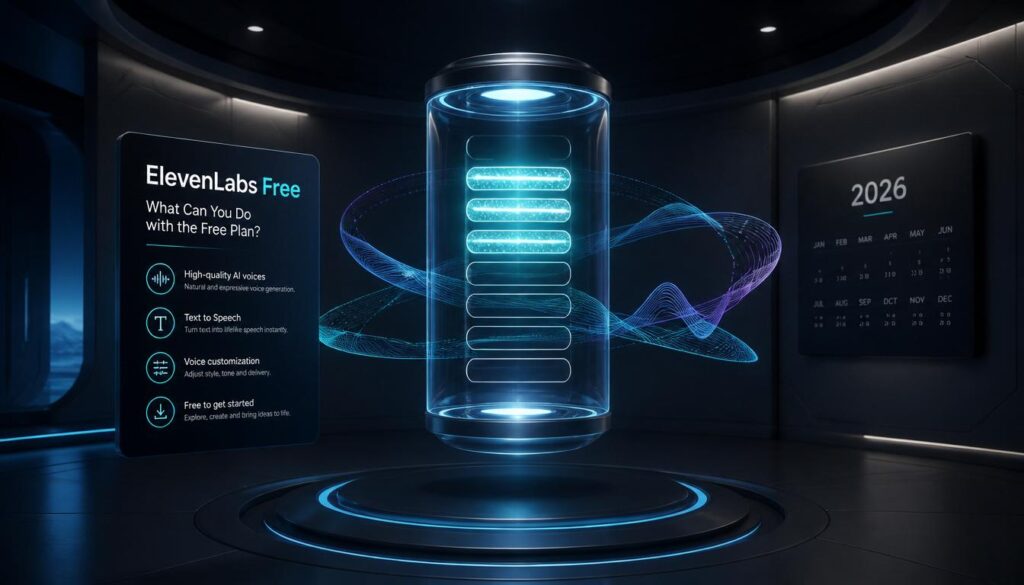 ElevenLabs безкоштовно у 2026 році: скільки реально можна зробити на free-плані