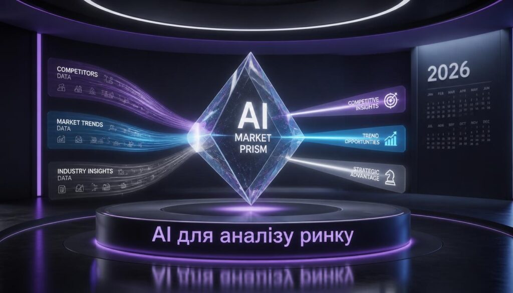 AI для аналізу конкурентів та трендів ринку: повний практичний гайд 2026