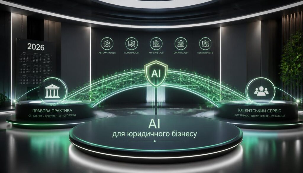 AI-помічники для юридичного бізнесу та клієнтської роботи: повний гайд 2026